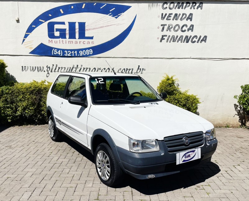 UNO 1.0 MPI MILLE WAY ECONOMY 8V FLEX 2P MANUAL - 2012 - CAXIAS DO SUL