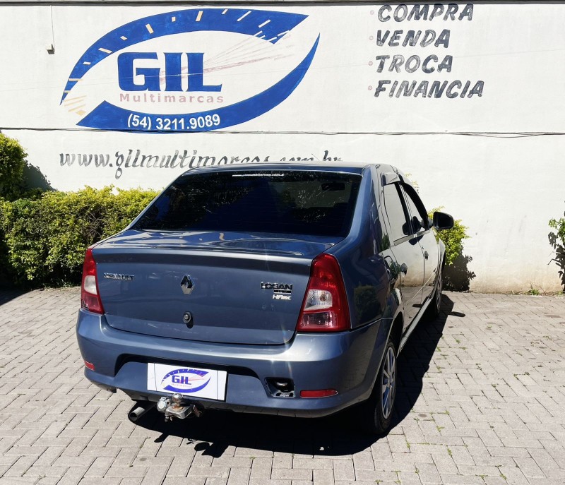 LOGAN 1.0 AUTHENTIQUE 16V FLEX 4P MANUAL - 2011 - CAXIAS DO SUL