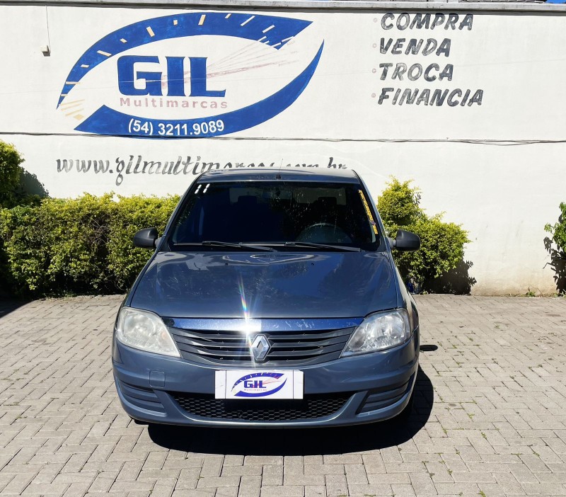 LOGAN 1.0 AUTHENTIQUE 16V FLEX 4P MANUAL - 2011 - CAXIAS DO SUL
