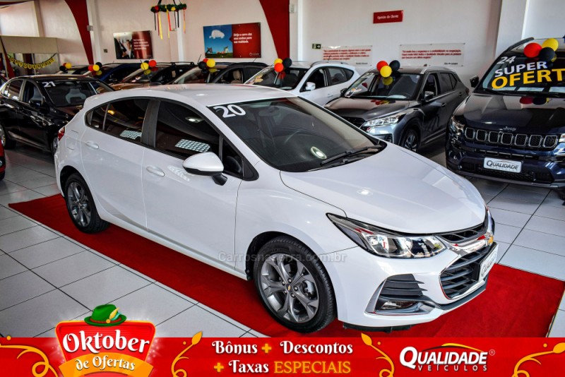 CRUZE 1.4 TURBO LT SPORT6 16V FLEX 4P AUTOMÁTICO - 2020 - SANTA CRUZ DO SUL