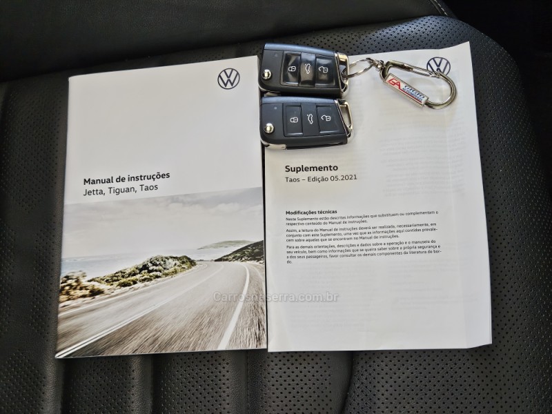 TAOS 1.4 16V HIGHLINE TSI FLEX 4P AUTOMÁTICO - 2022 - TAPEJARA