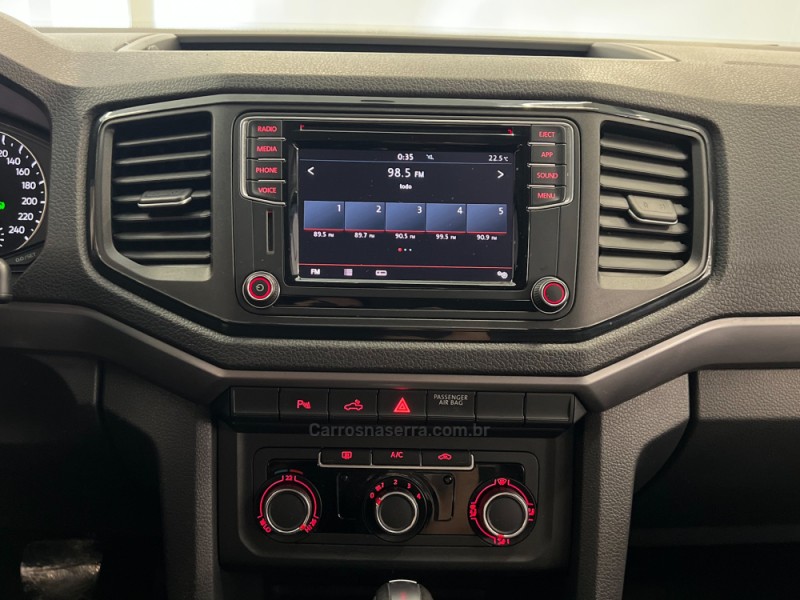 AMAROK 2.0 TRENDLINE 4X4 CD 16V TURBO INTERCOOLER DIESEL 4P AUTOMÁTICO - 2018 - FLORES DA CUNHA