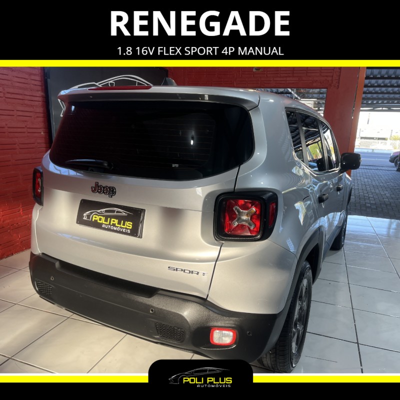 RENEGADE 1.8 16V FLEX SPORT 4P MANUAL - 2016 - CAXIAS DO SUL