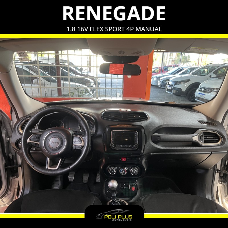 RENEGADE 1.8 16V FLEX SPORT 4P MANUAL - 2016 - CAXIAS DO SUL