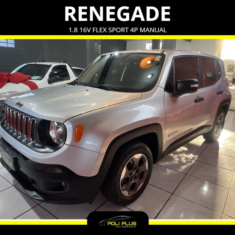 RENEGADE 1.8 16V FLEX SPORT 4P MANUAL - 2016 - CAXIAS DO SUL