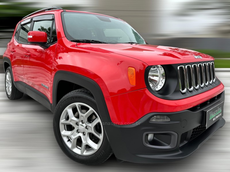 RENEGADE 1.8 16V FLEX LONGITUDE 4P AUTOMÁTICO - 2016 - NOVO HAMBURGO
