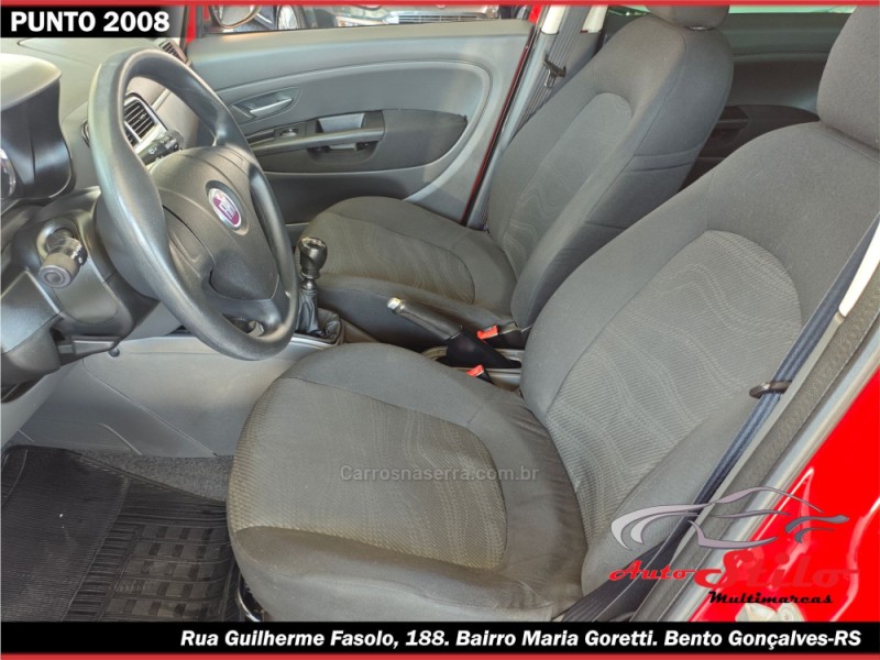 PUNTO 1.4 ELX 8V FLEX 4P MANUAL - 2008 - BENTO GONçALVES