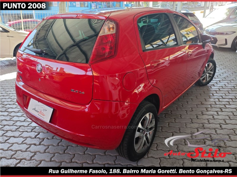 PUNTO 1.4 ELX 8V FLEX 4P MANUAL - 2008 - BENTO GONçALVES