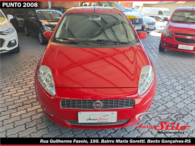 PUNTO 1.4 ELX 8V FLEX 4P MANUAL - 2008 - BENTO GONçALVES