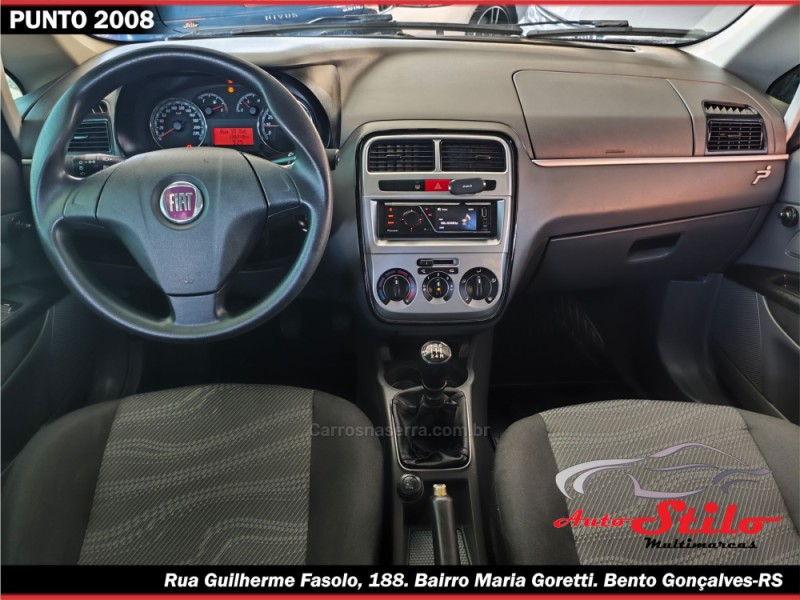 PUNTO 1.4 ELX 8V FLEX 4P MANUAL - 2008 - BENTO GONçALVES