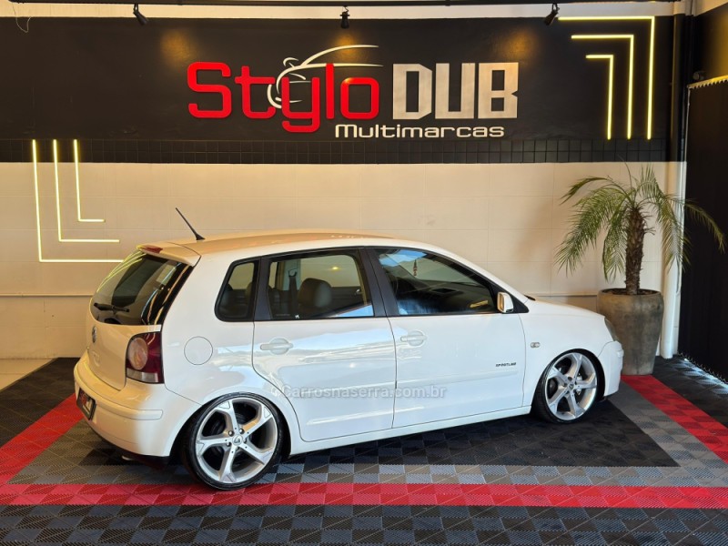 POLO 1.6 MI SPORTLINE 8V GASOLINA 4P MANUAL - 2008 - ESTâNCIA VELHA