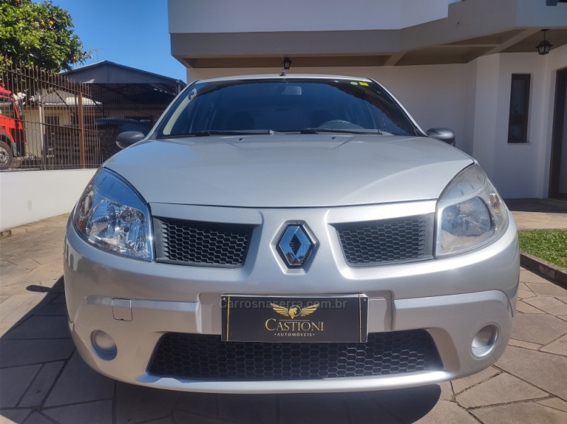 SANDERO 1.6 AUTHENTIQUE 8V FLEX 4P MANUAL - 2009 - CAXIAS DO SUL