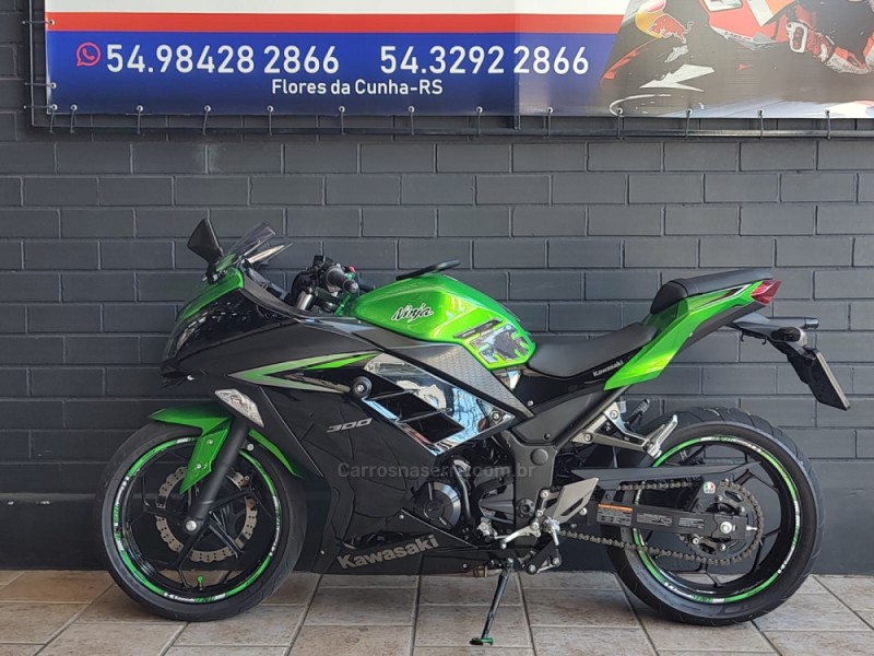 ninja 300 abs limited edition 2023 flores da cunha