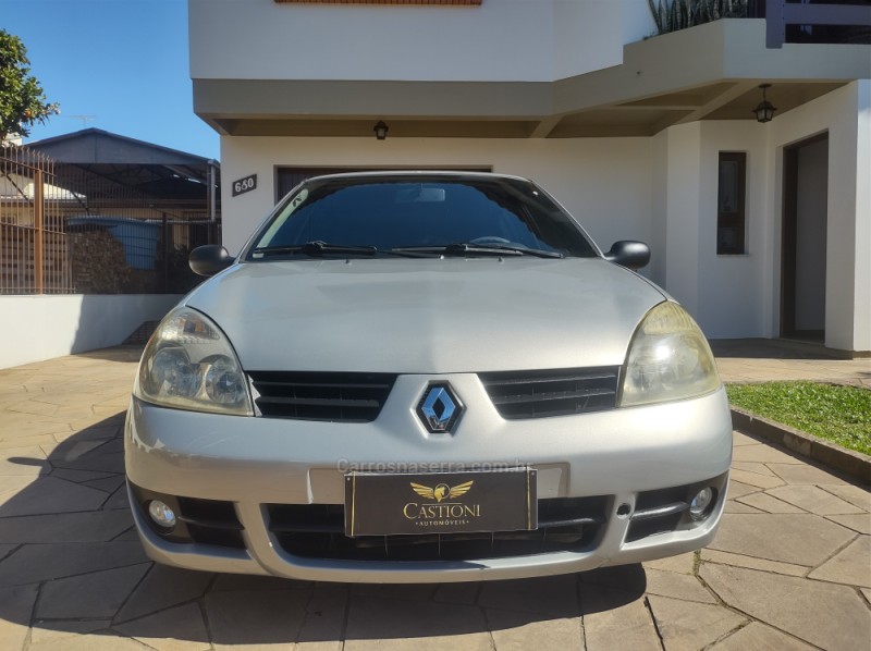 CLIO 1.0 AUTHENTIQUE 16V GASOLINA 4P MANUAL - 2009 - CAXIAS DO SUL
