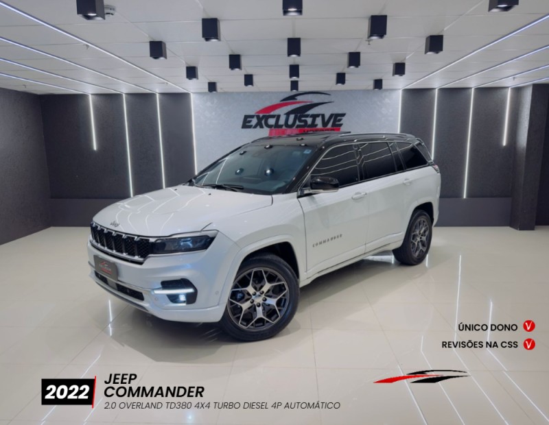 COMMANDER 2.0 OVERLAND TD380 4X4 TURBO DIESEL 4P AUTOMÁTICO