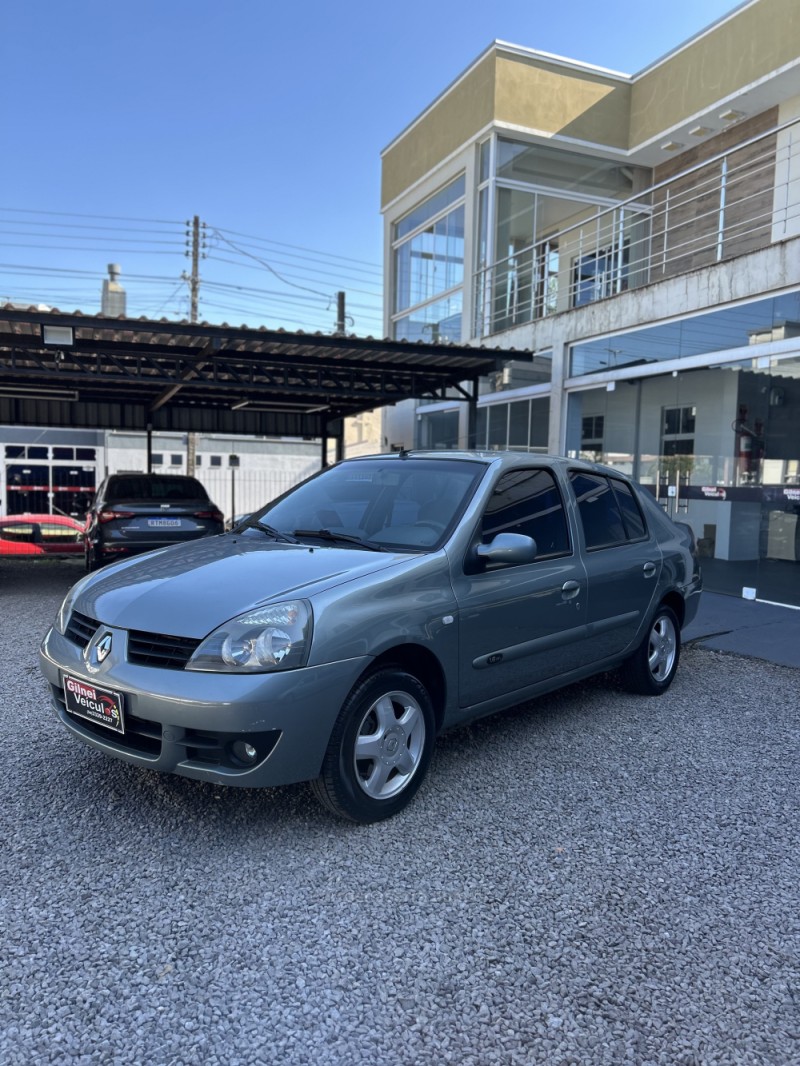 CLIO 1.6 AUTHENTIQUE SEDAN 16V FLEX 4P MANUAL - 2008 - CARAZINHO