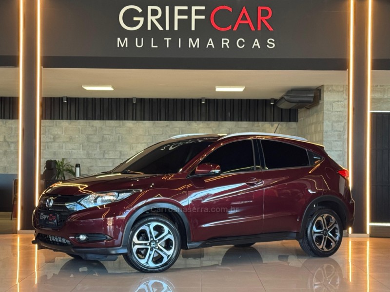 hr v 1.8 16v flex exl 4p automatico 2018 dois irmaos