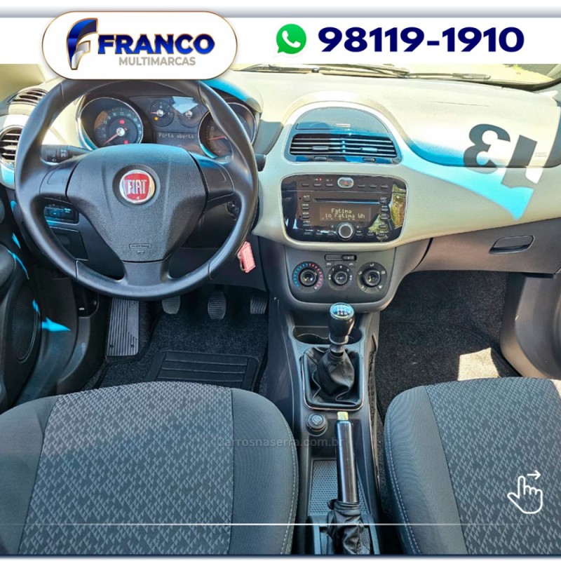 PUNTO 1.6 ESSENCE 16V FLEX 4P MANUAL - 2013 - VACARIA