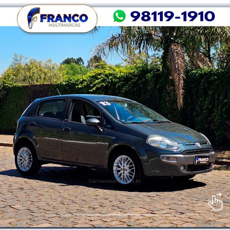 PUNTO 1.6 ESSENCE 16V FLEX 4P MANUAL - 2013 - VACARIA