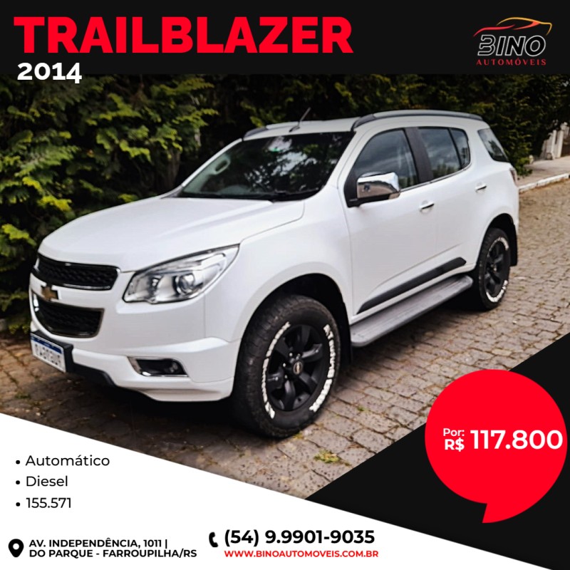 trailblazer 2.8 ltz 4x4 16v turbo diesel 4p automatico 2014 farroupilha
