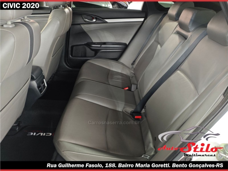 CIVIC 1.5 16V TOURING TURBO GASOLINA 4P AUTOMÁTICO - 2020 - BENTO GONçALVES