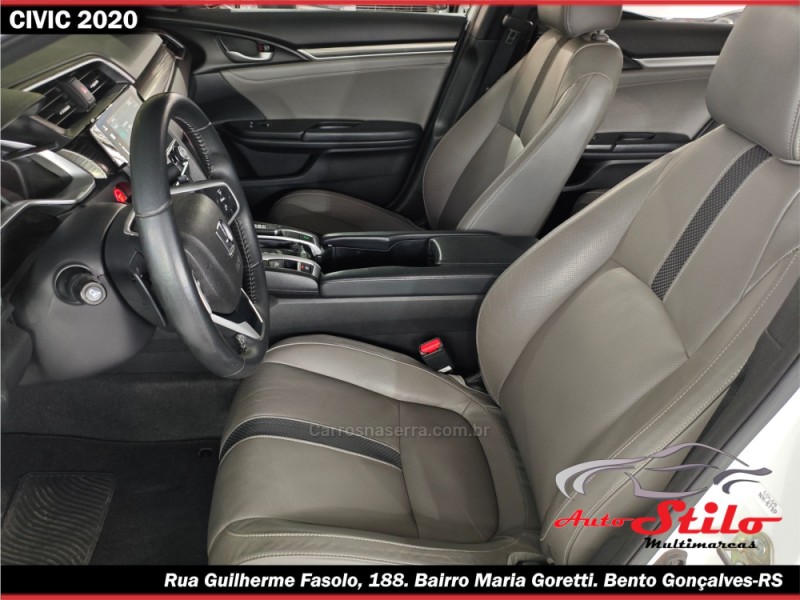 CIVIC 1.5 16V TOURING TURBO GASOLINA 4P AUTOMÁTICO - 2020 - BENTO GONçALVES