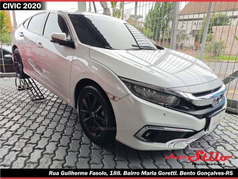 CIVIC 1.5 16V TOURING TURBO GASOLINA 4P AUTOMÁTICO - 2020 - BENTO GONçALVES