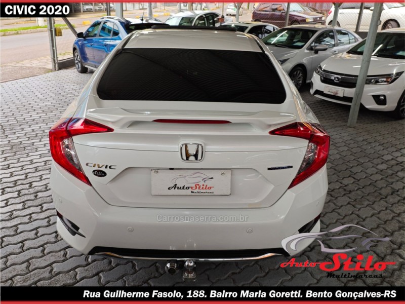 CIVIC 1.5 16V TOURING TURBO GASOLINA 4P AUTOMÁTICO - 2020 - BENTO GONçALVES