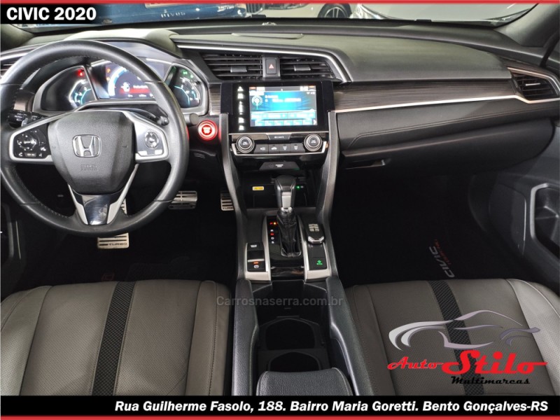 CIVIC 1.5 16V TOURING TURBO GASOLINA 4P AUTOMÁTICO - 2020 - BENTO GONçALVES