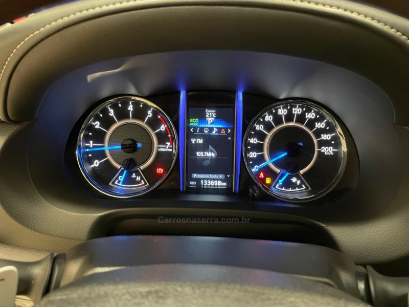 HILUX SW4 2.7 SRV 4X2 16V FLEX 7 LUGARES 4P AUTOMÁTICO - 2018 - VERANóPOLIS