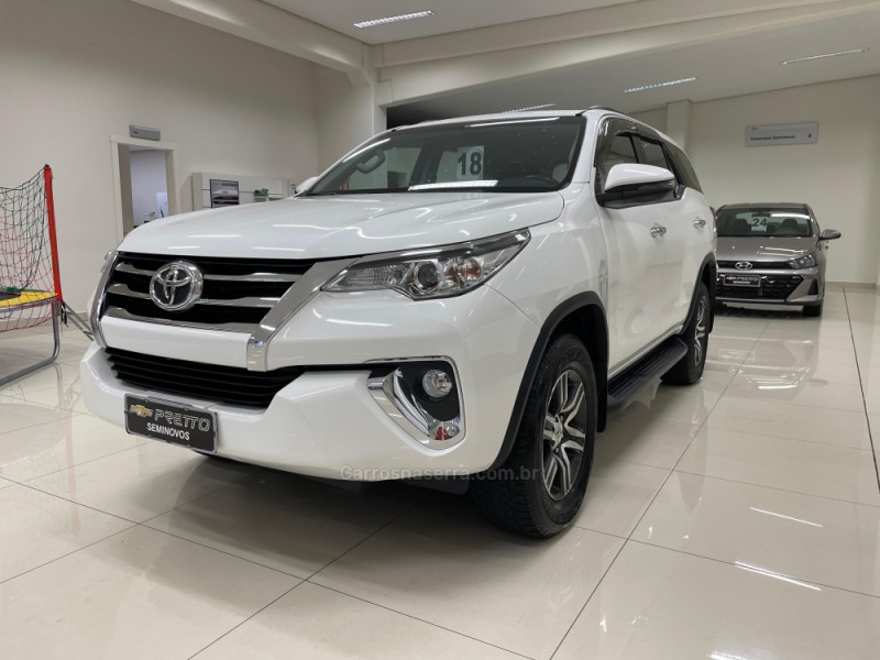 hilux sw4 2.7 srv 4x2 16v flex 7 lugares 4p automatico 2018 veranopolis
