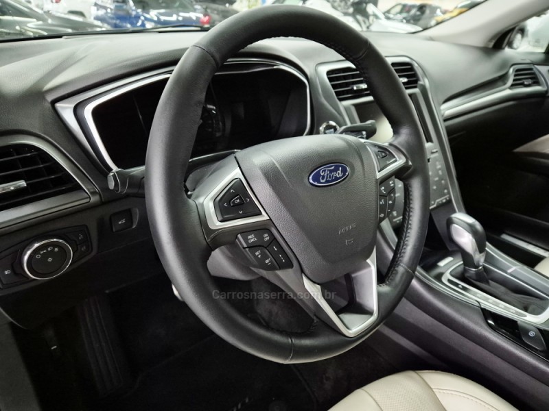 FUSION 2.0 TITANIUM GTDI ECOBOOST AWD AUTOMÁTICO - 2015 - CAXIAS DO SUL