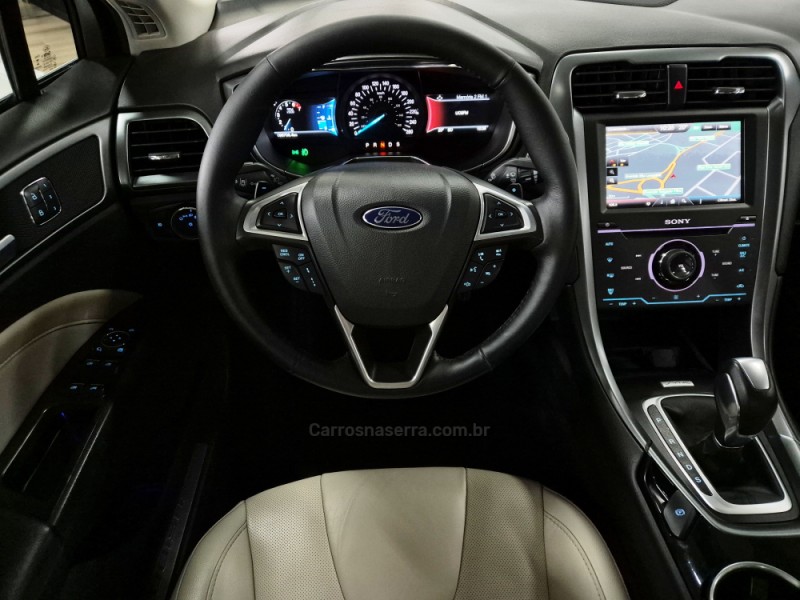 FUSION 2.0 TITANIUM GTDI ECOBOOST AWD AUTOMÁTICO - 2015 - CAXIAS DO SUL