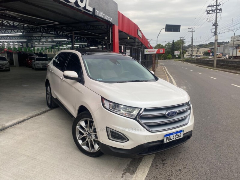 edge 3.5 v6 24v gasolina titanium awd automatico 2018 caxias do sul