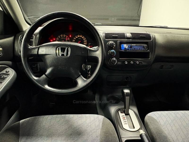 CIVIC 1.7 LX 16V GASOLINA 4P AUTOMÁTICO - 2006 - CAMPINAS DO SUL