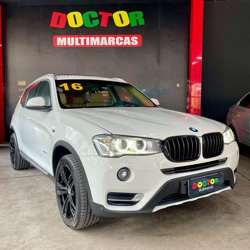 X3 2.0 XDRIVE 20I X LINE 16V GASOLINA 4P AUTOMÁTICO - 2016 - SãO LEOPOLDO