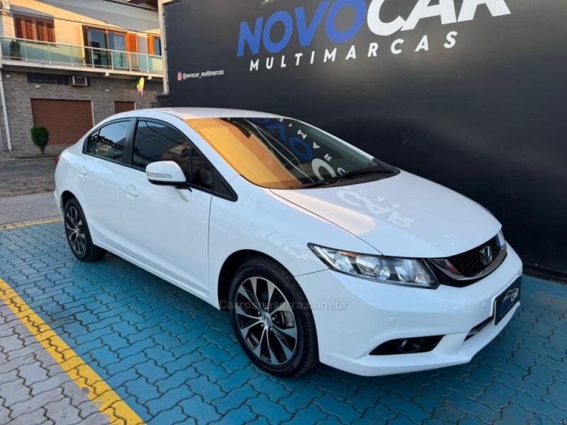 CIVIC 2.0 LXR 16V FLEX 4P AUTOMÁTICO - 2015 - ESTâNCIA VELHA