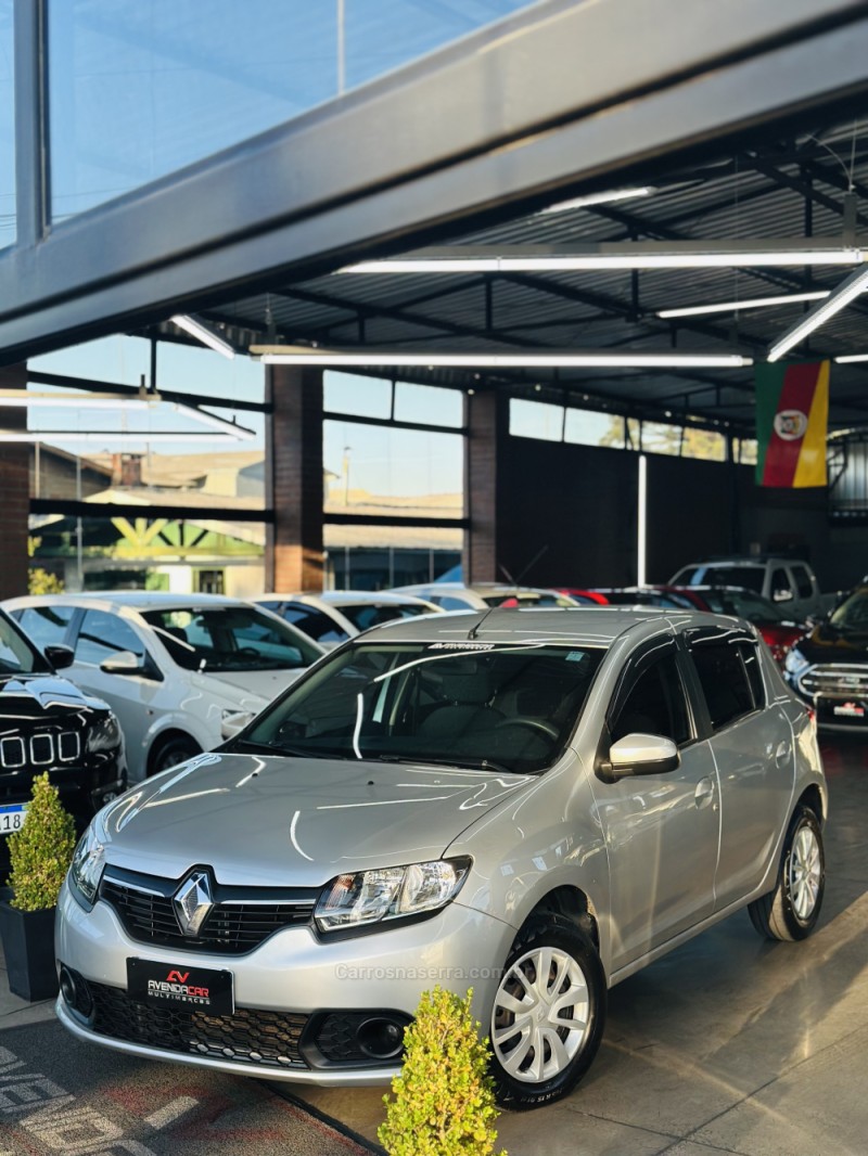sandero 1.6 expression 16v flex 4p manual 2015 canela