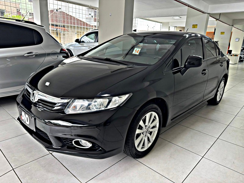 CIVIC 1.8 LXS 16V FLEX 4P AUTOMÁTICO - 2014 - CAXIAS DO SUL