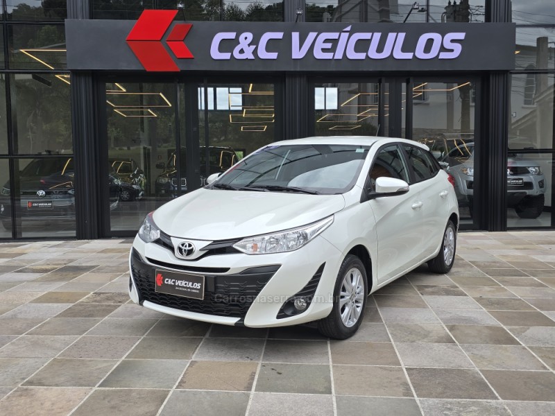 yaris 1.3 16v flex xl multidrive16 2019 bento goncalves
