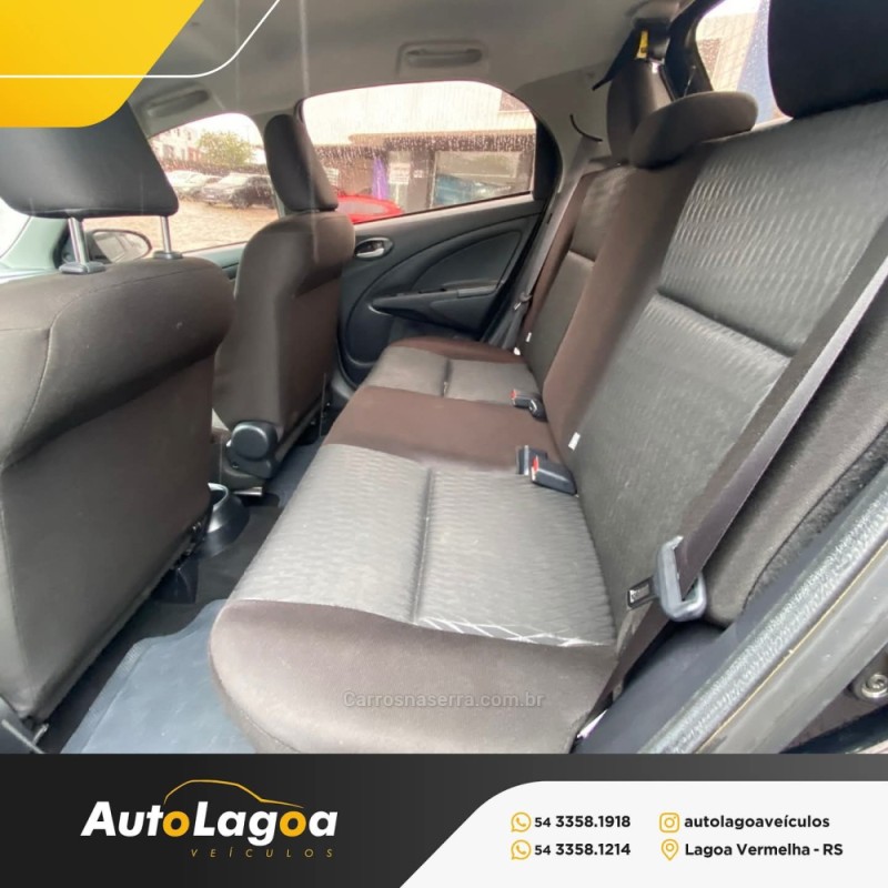 ETIOS 1.3 X 16V FLEX 4P MANUAL - 2020 - LAGOA VERMELHA