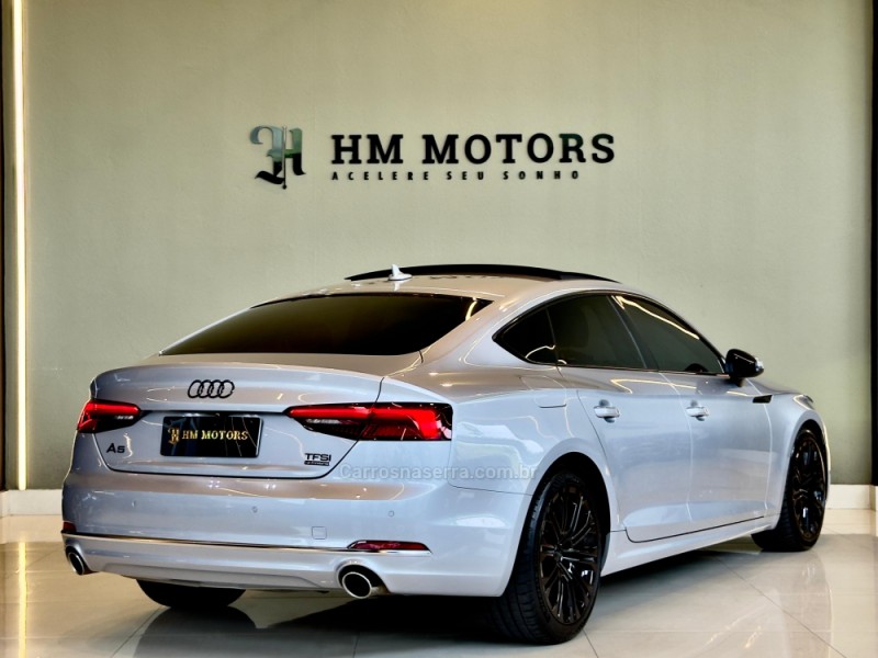 A5 2.0 TFSI SPORTBACK AMBITION 16V GASOLINA 4P S-TRONIC - 2018 - CAXIAS DO SUL
