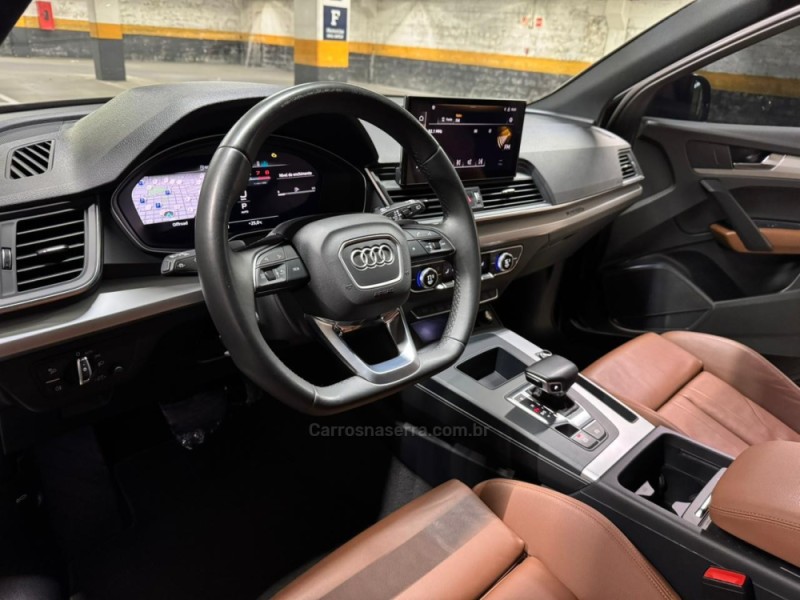 Q5 2.0 SPORTBACK S-LINE BLACK QUATTRO GASOLINA 4P AUTOMÁTICA - 2022 - CAXIAS DO SUL