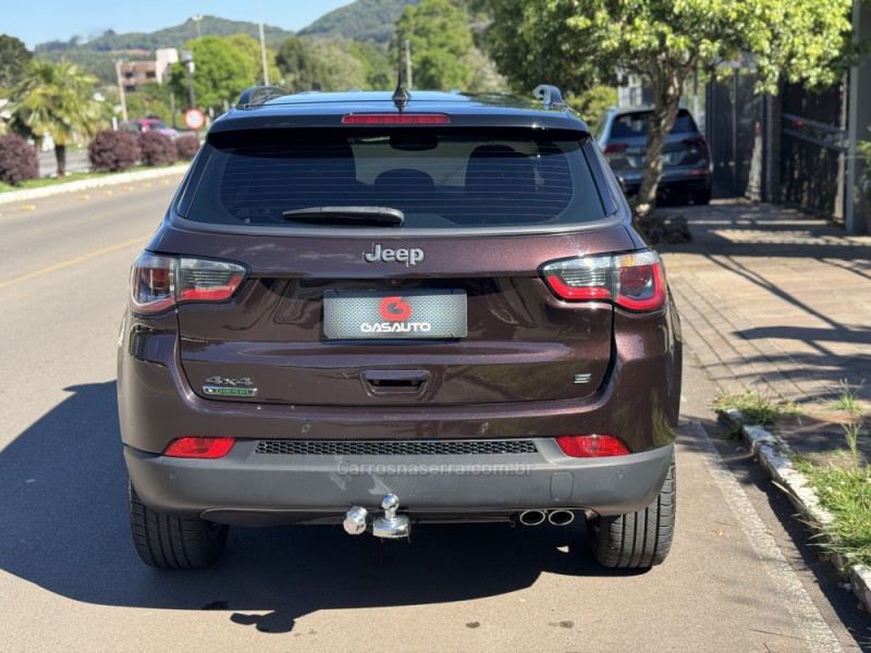 COMPASS 2.0 S 4X4 16V TURBO DIESEL 4P AUTOMÁTICO - 2019 - NOVA PRATA