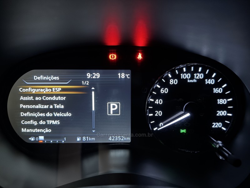 KICKS 1.6 ADVANCE 16V PLUS CVT FLEX 4P AUTOMÁTICO - 2024 - CAXIAS DO SUL