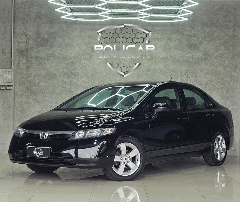HONDA - CIVIC - 2008/2008 - Preta - R$ 46.900,00