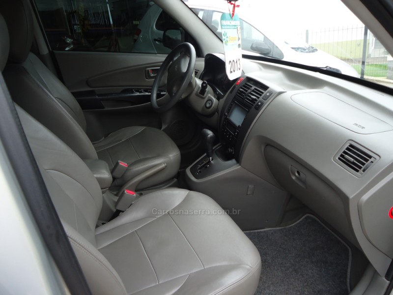 TUCSON 2.0 MPFI GLS 16V 143CV 2WD GASOLINA 4P AUTOMÁTICO - 2013 - SANTA CLARA DO SUL