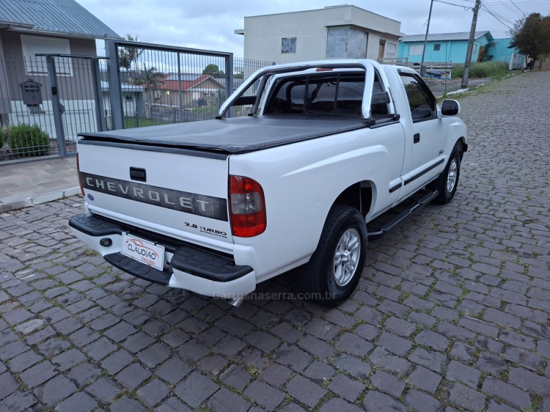S10 2.8 4X2 CS 12V TURBO INTERCOOLER DIESEL 2P MANUAL - 2003 - BENTO GONçALVES