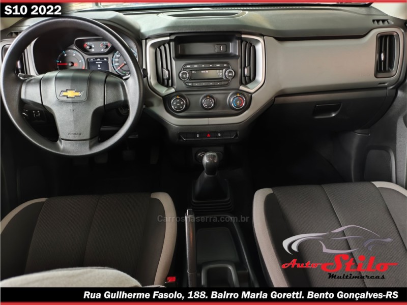 S10 2.8 LS 4X4 CD 16V TURBO DIESEL 4P MANUAL - 2022 - BENTO GONçALVES