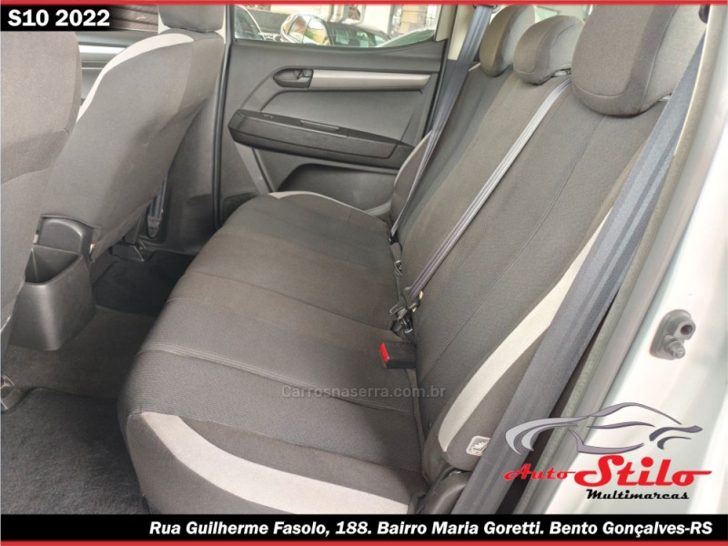 S10 2.8 LS 4X4 CD 16V TURBO DIESEL 4P MANUAL - 2022 - BENTO GONçALVES